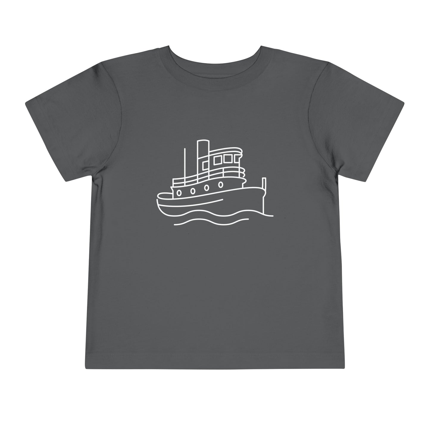 Tug Boat Print Kids T-Shirt