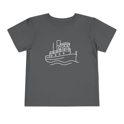 Tug Boat Print Kids T-Shirt