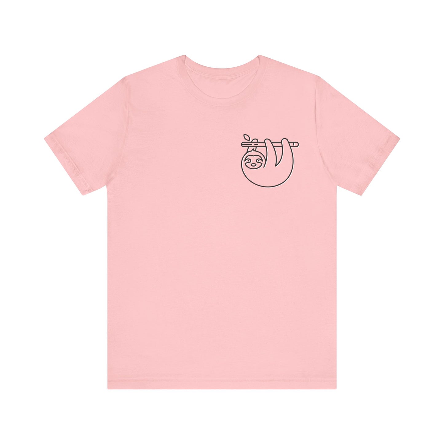 Sloth Print Men & Women T-Shirt