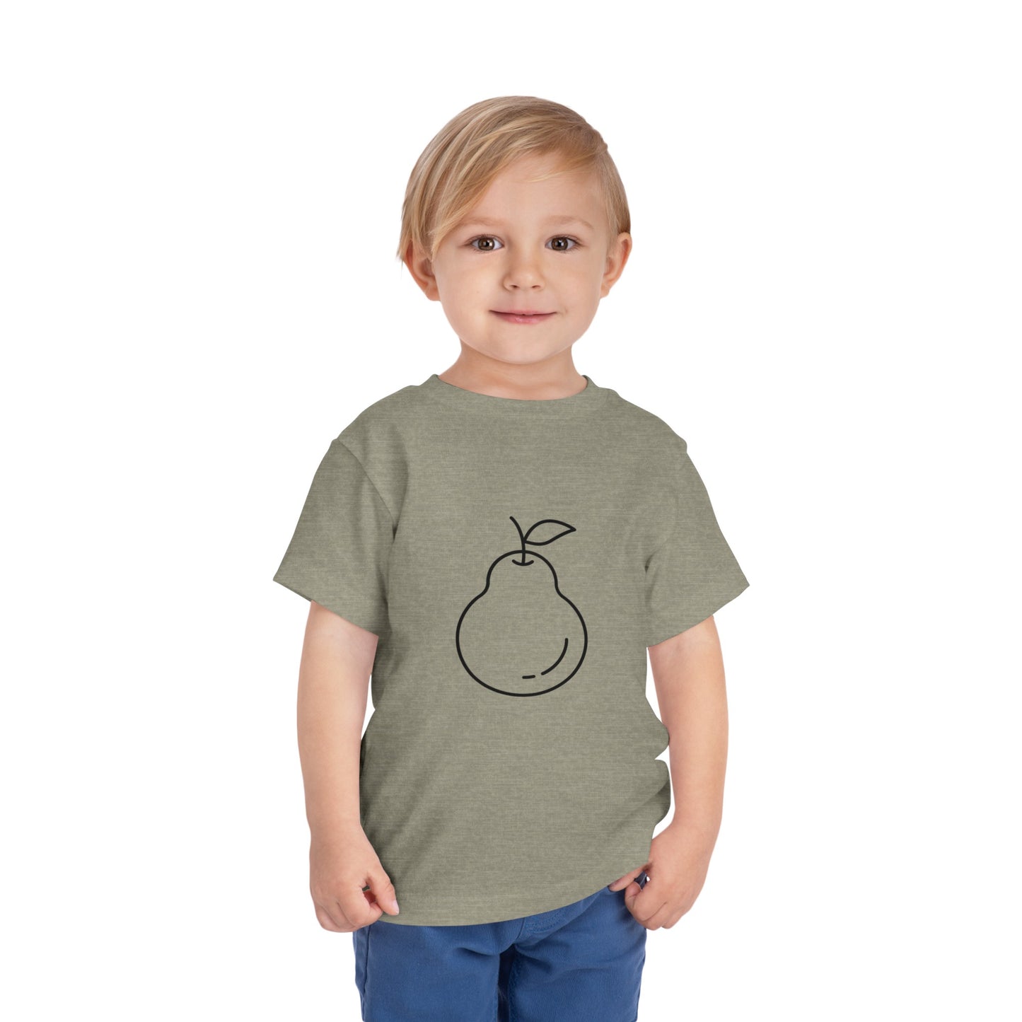 Pear Print Toddlers T-Shirt