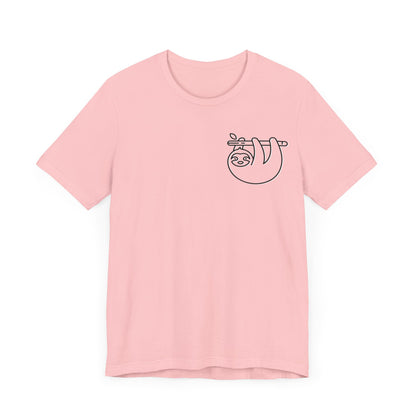 Sloth Print Men & Women T-Shirt