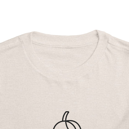 Happy Avocado Print Toddlers T-Shirt
