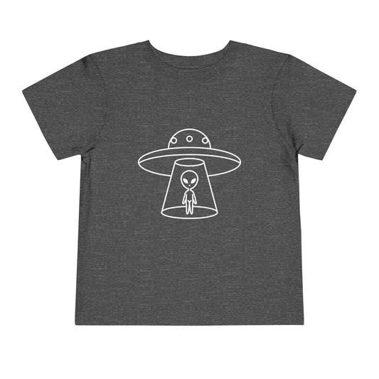 Alien UFO Print Kids T-Shirt