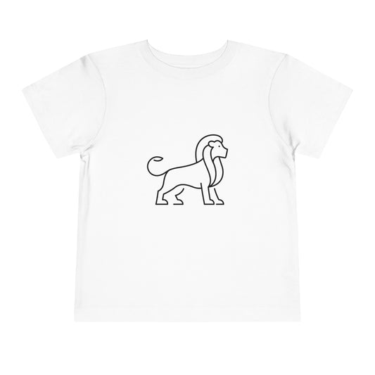 Lion Print Toddlers T-Shirt