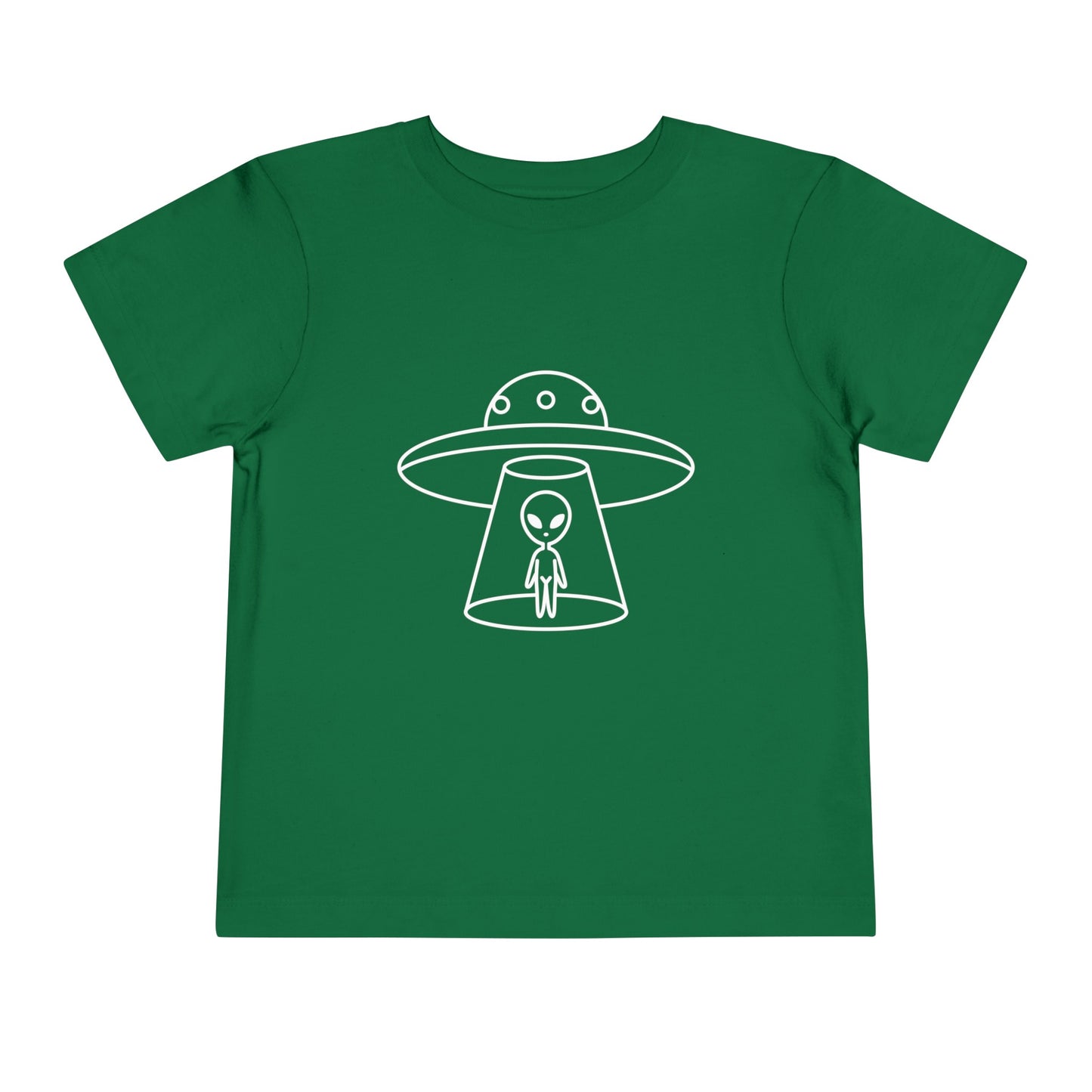 Alien UFO Print Kids T-Shirt
