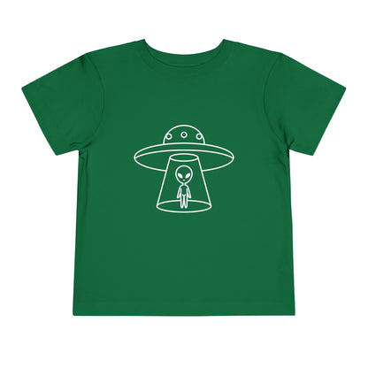 Alien UFO Print Kids T-Shirt