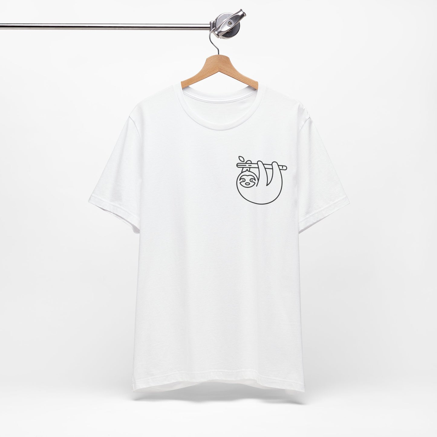 Sloth Print Men & Women T-Shirt