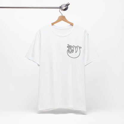 Sloth Print Men & Women T-Shirt