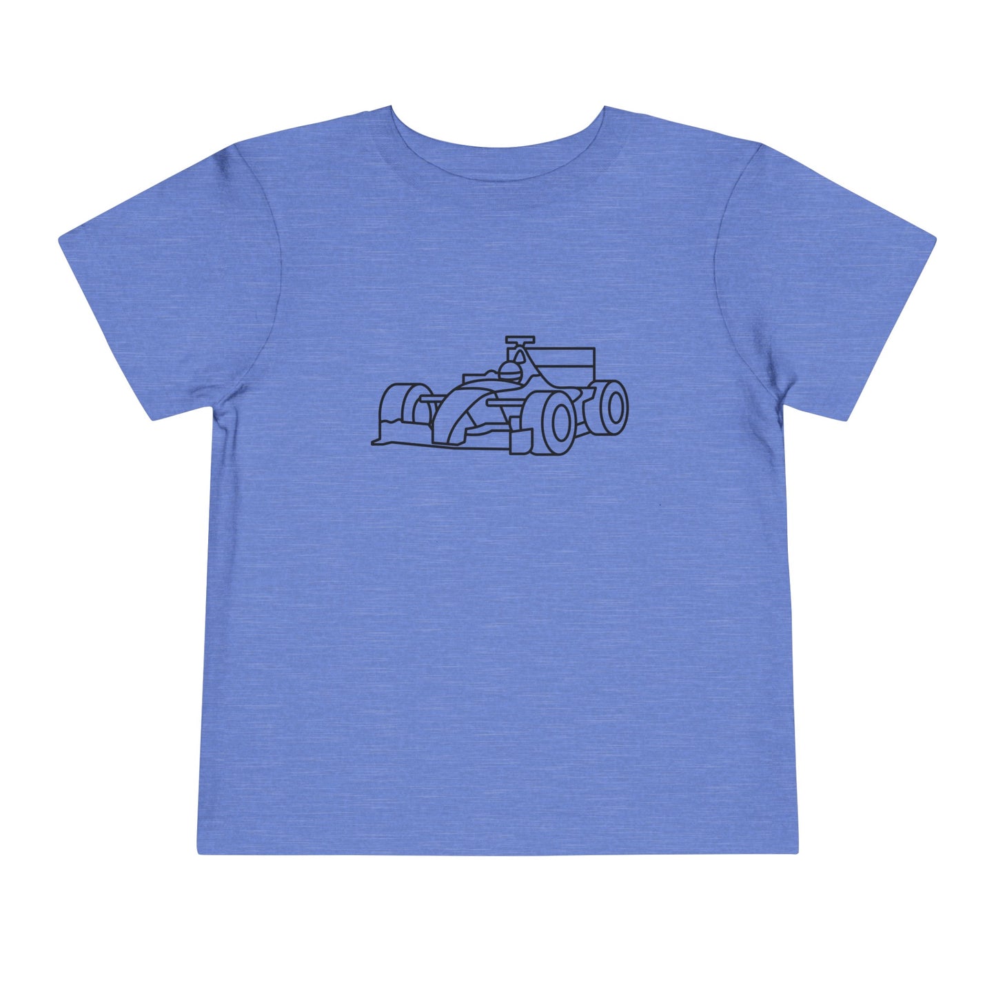 Zooming Race Car Print Kids T-Shirt