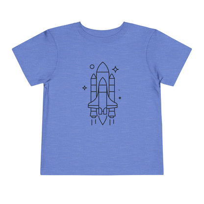 Rocket Ship Print Kids T-Shirt