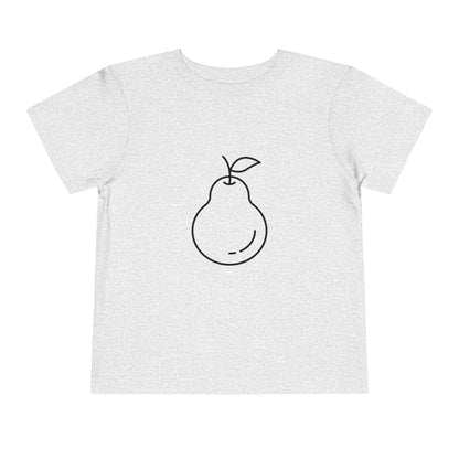 Pear Print Toddlers T-Shirt