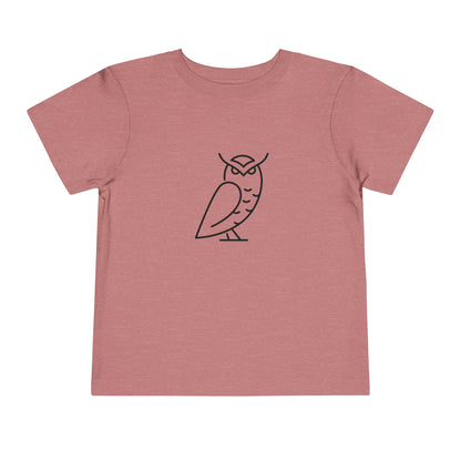 Owl Print Toddlers T-Shirt