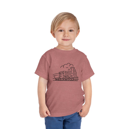 Choo-Choo Train Print Toddlers T-Shirt