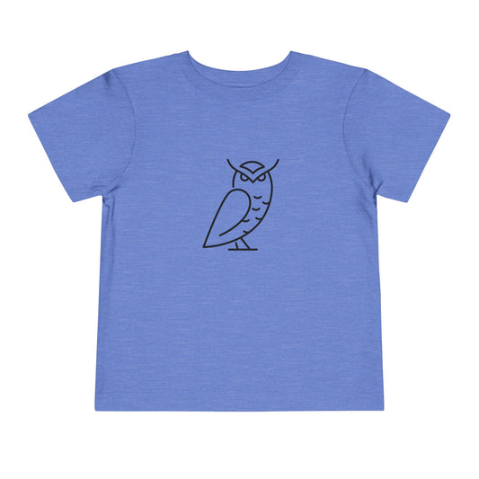Owl Print Toddlers T-Shirt