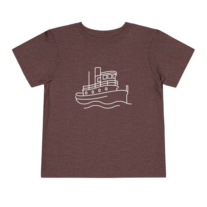 Tug Boat Print Kids T-Shirt
