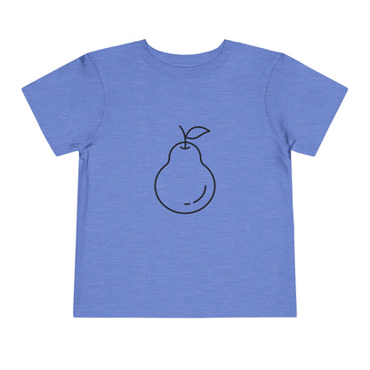 Pear Print Toddlers T-Shirt