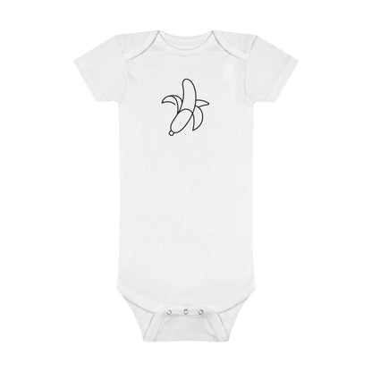 Peely Banana Print Baby Onesies