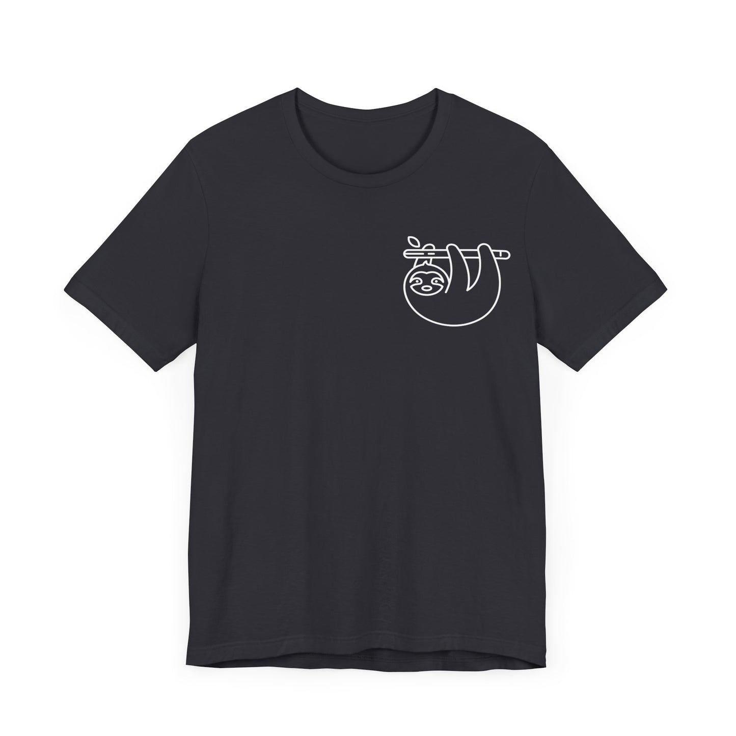 Sloth Print Men & Women T-Shirt
