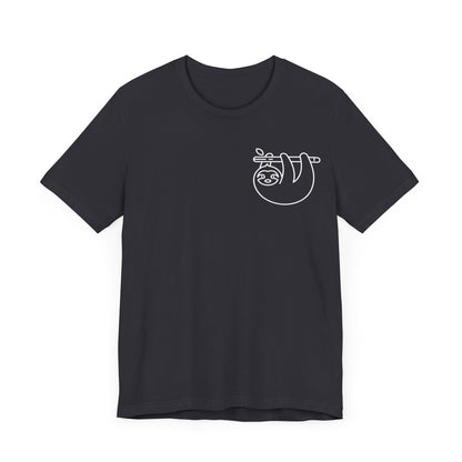 Sloth Print Men & Women T-Shirt
