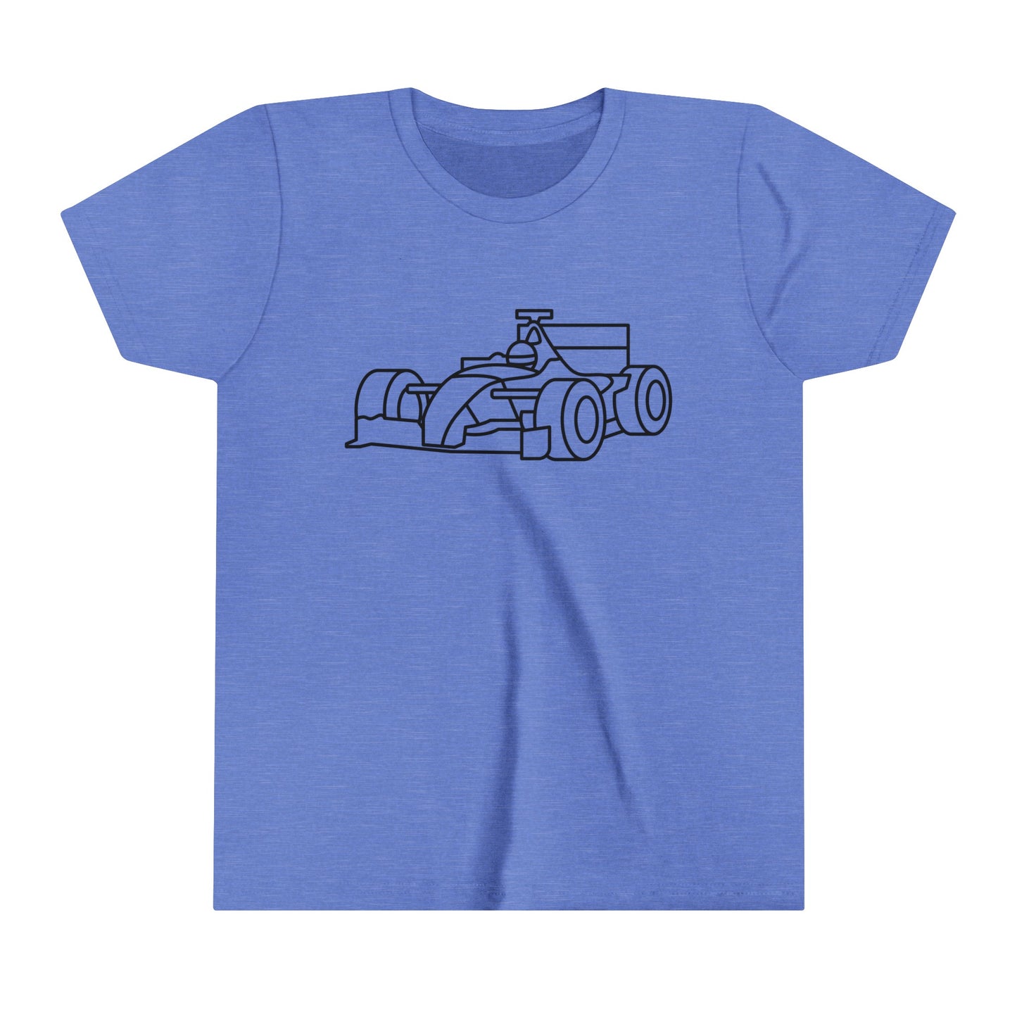 Zooming Race Car Youth T-Shirt