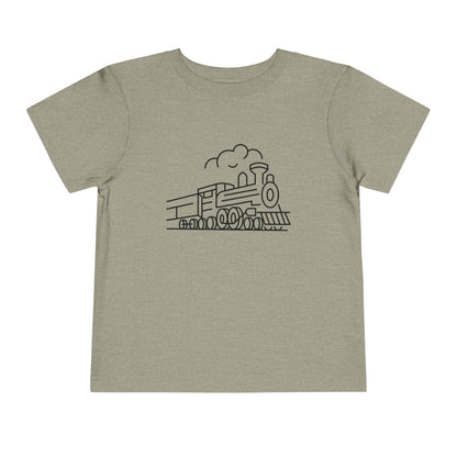 Choo-Choo Train Print Toddlers T-Shirt