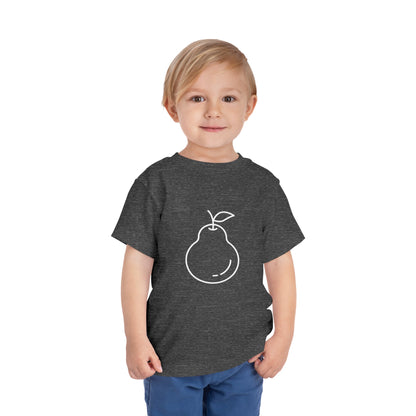 Pear Print Toddlers T-Shirt