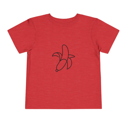 Peeled Banana Print Toddlers T-Shirt