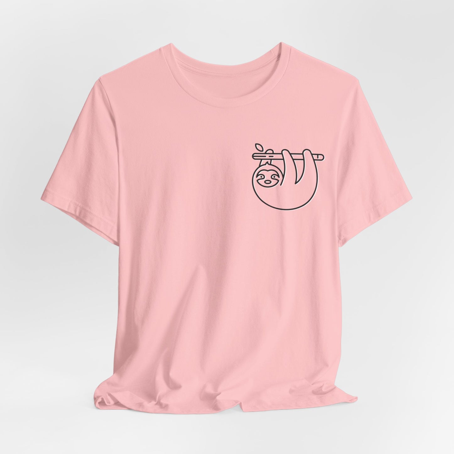 Sloth Print Men & Women T-Shirt