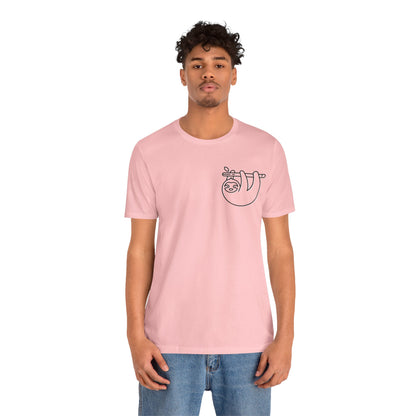 Sloth Print Men & Women T-Shirt