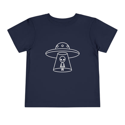 Alien UFO Print Kids T-Shirt