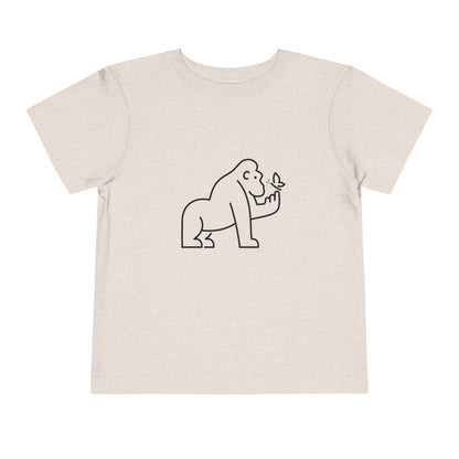 Gorilla Print Toddlers T-Shirt