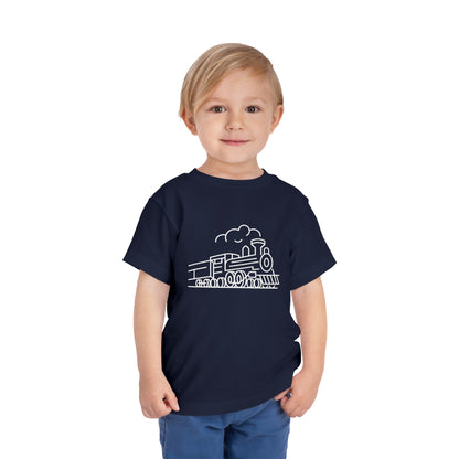 Choo-Choo Train Print Toddlers T-Shirt