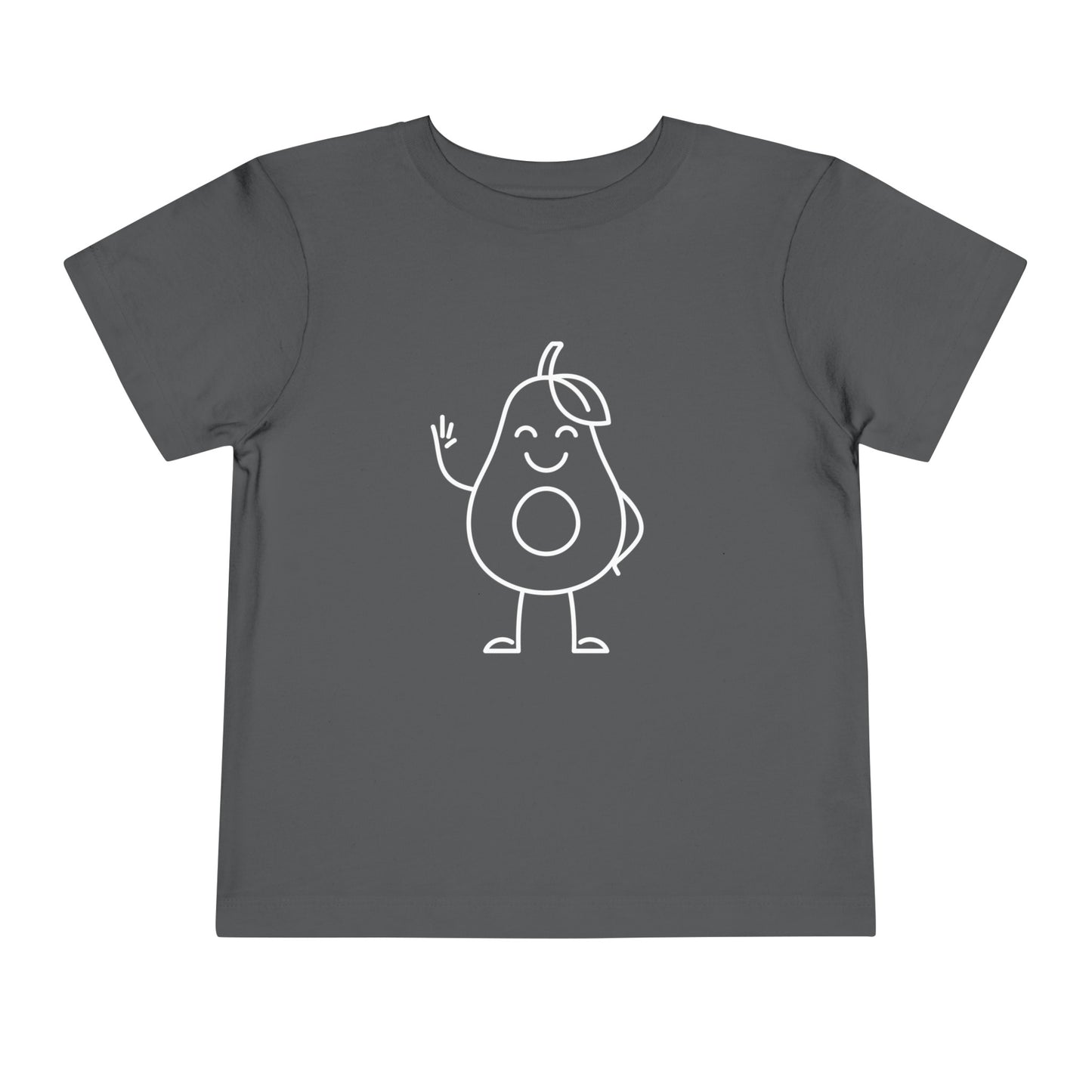 Happy Avocado Print Toddlers T-Shirt