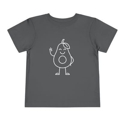 Happy Avocado Print Toddlers T-Shirt