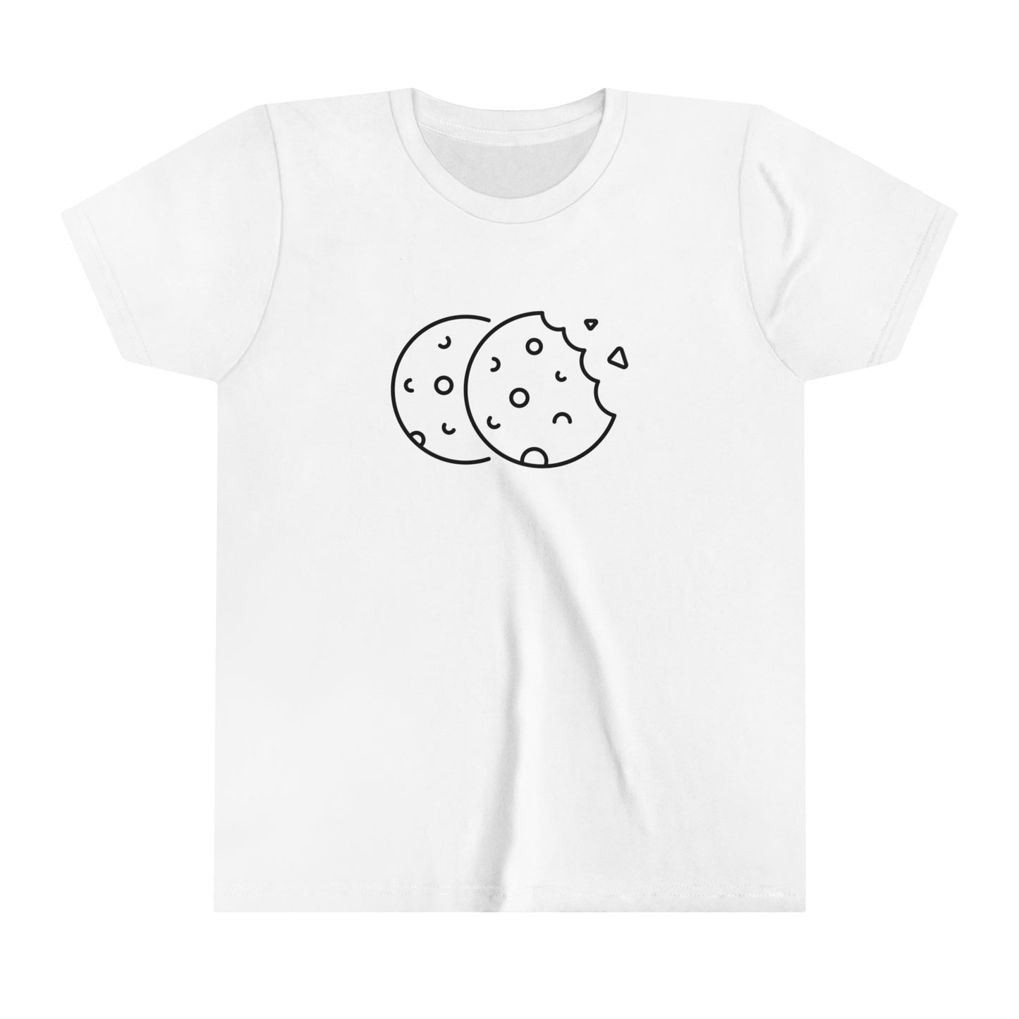 Chocolate Chip Cookies Print Youth T-Shirt
