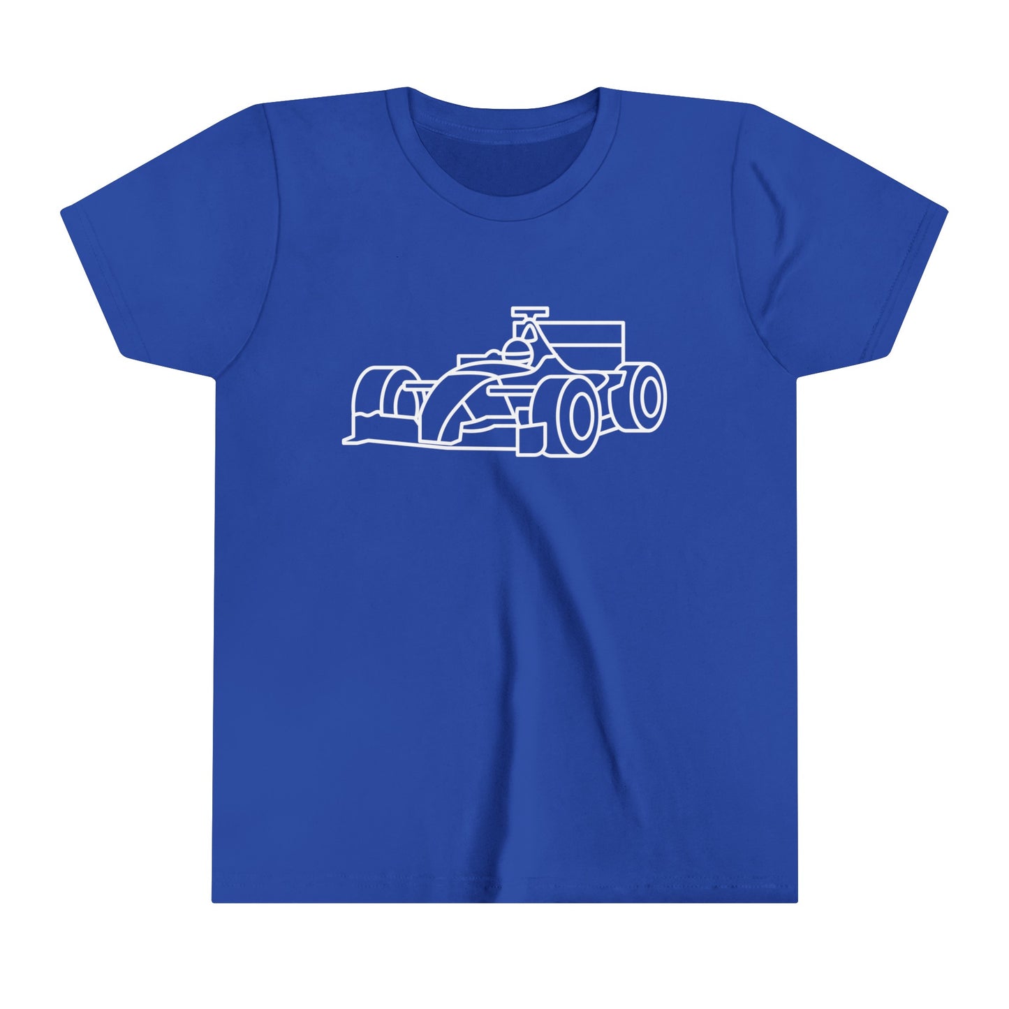 Zooming Race Car Youth T-Shirt