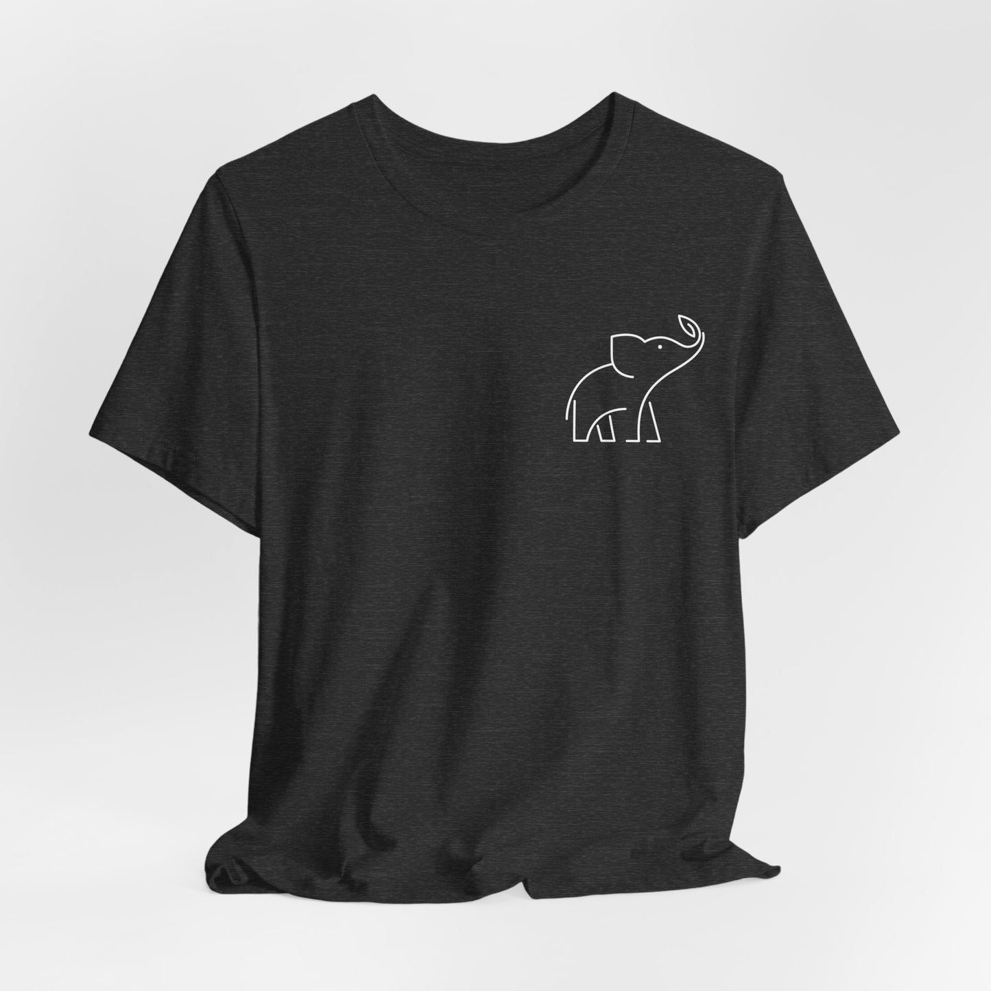 Elephant Print Men & Women T-Shirt