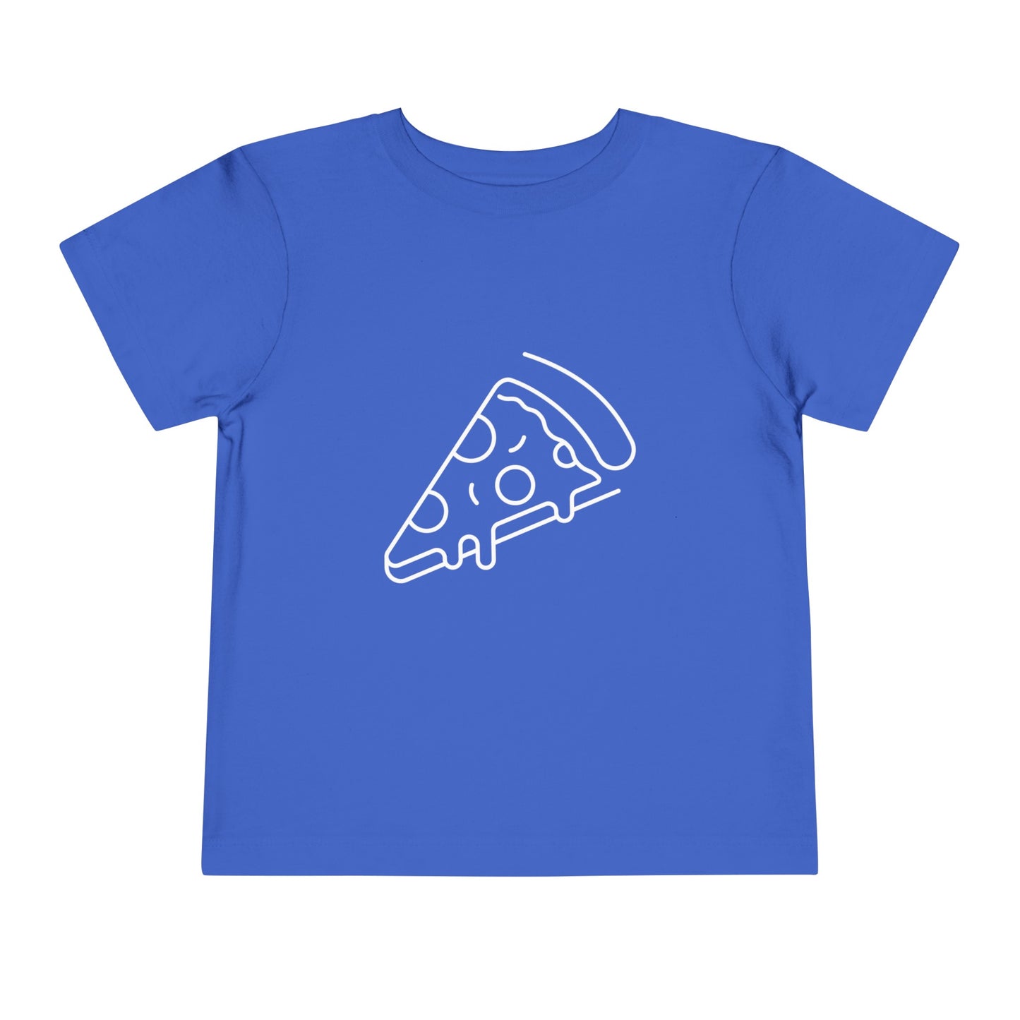 Cheesy Pizza Print Toddlers T-Shirt