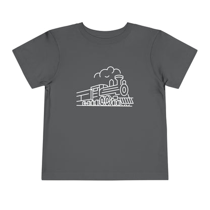 Choo-Choo Train Print Toddlers T-Shirt