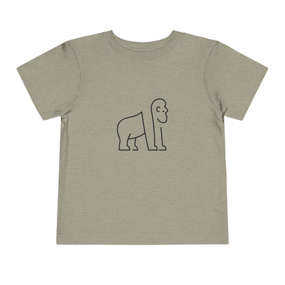 Gorilla Print Toddler T-Shirt
