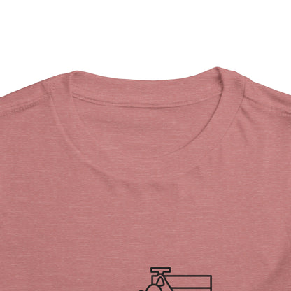 Zooming Race Car Print Kids T-Shirt