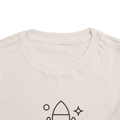 Rocket Ship Print Kids T-Shirt