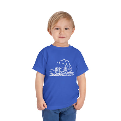 Choo-Choo Train Print Toddlers T-Shirt