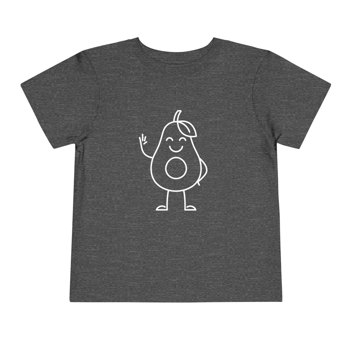 Happy Avocado Print Toddlers T-Shirt