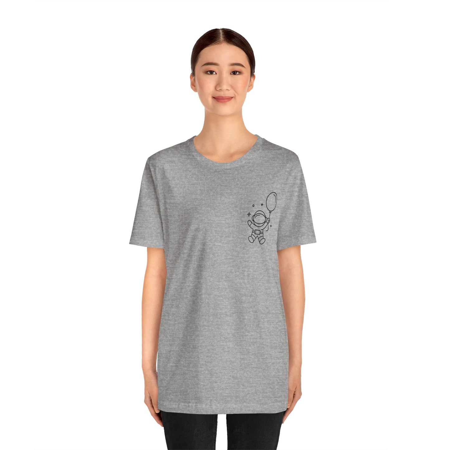 Astronaut Print Men & Women T-Shirt