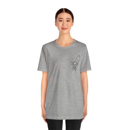 Astronaut Print Men & Women T-Shirt