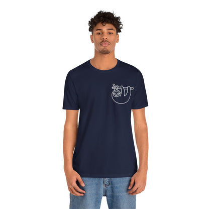 Sloth Print Men & Women T-Shirt