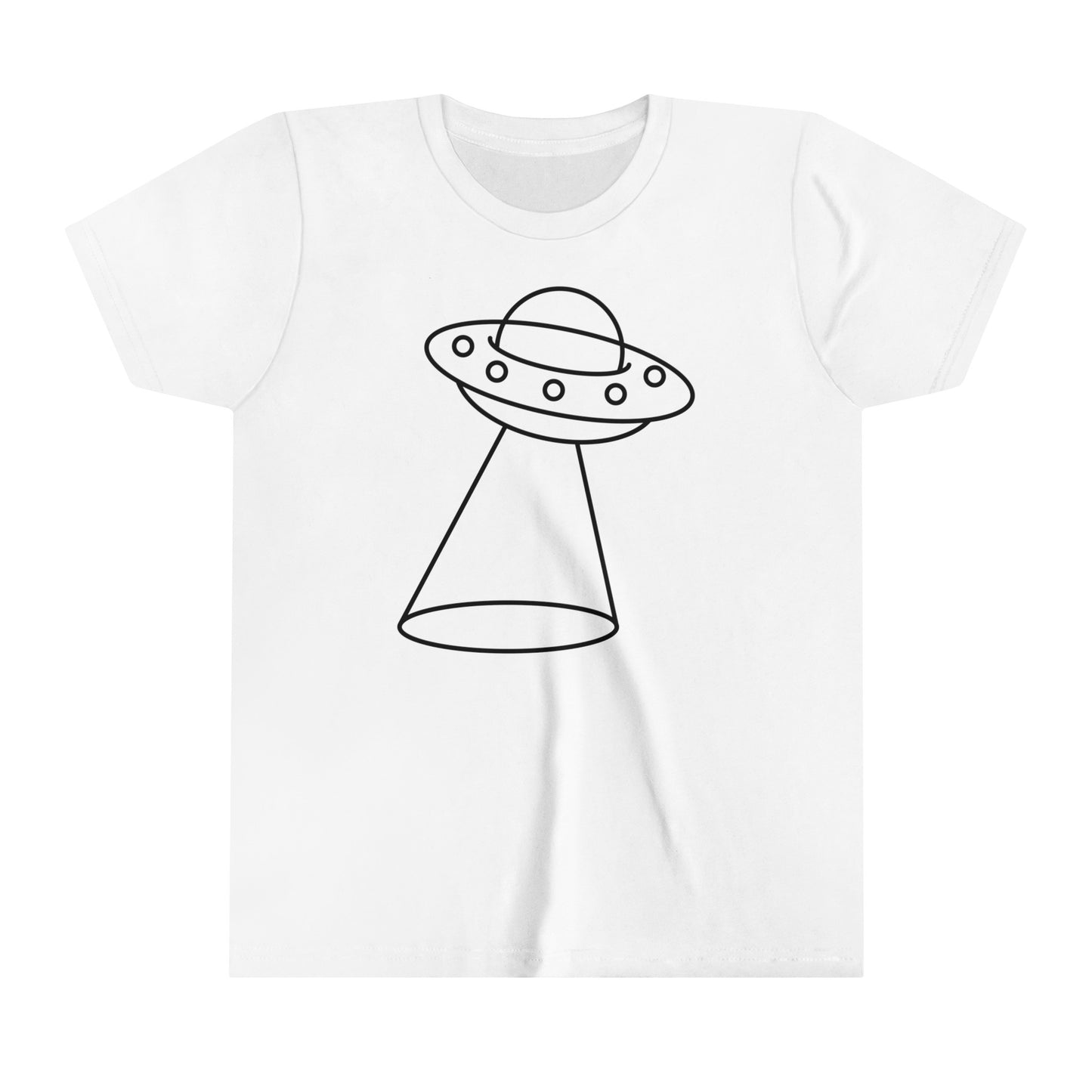 UFO with a Beam of Light Youth T-Shirt