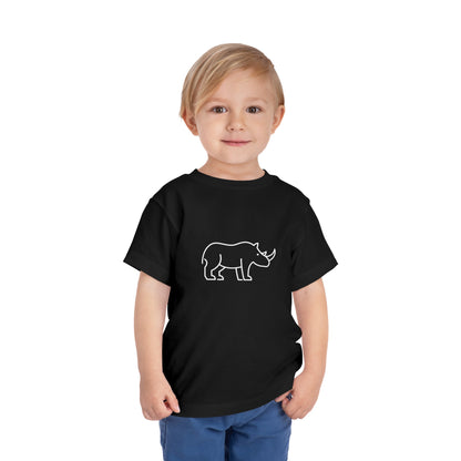 Rhino Print Toddlers T-Shirt
