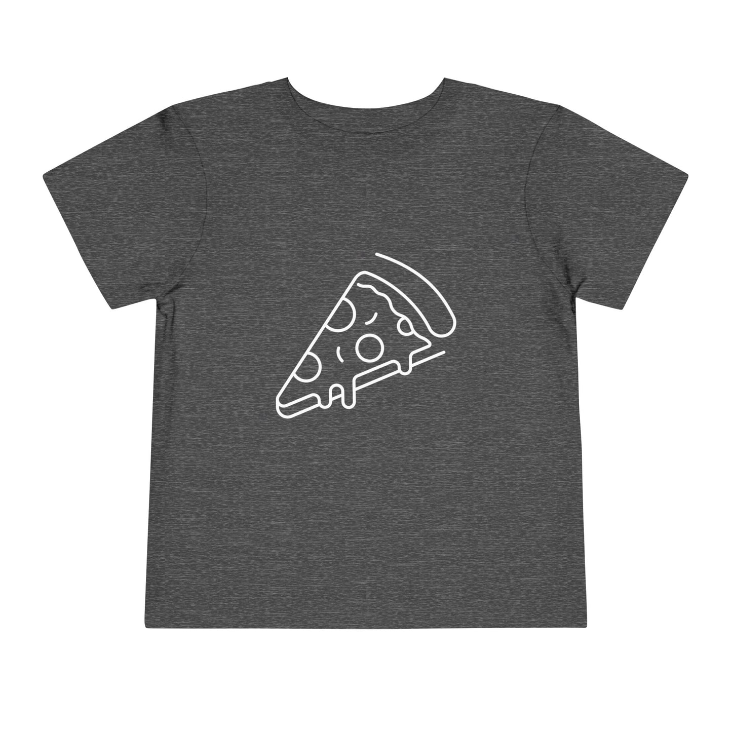 Cheesy Pizza Print Toddlers T-Shirt